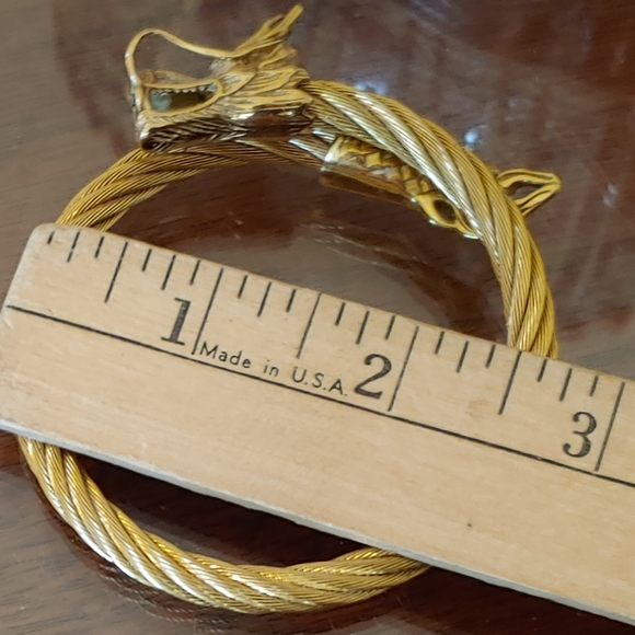 🚫SOLD🚫 Dragon Bracelet Gold Plated - Picture 11 of 12